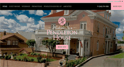 Desktop Screenshot of pendletonhousebnb.com
